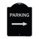 Parking Sign (Right Arrow)