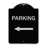 Parking Sign (Left Arrow)