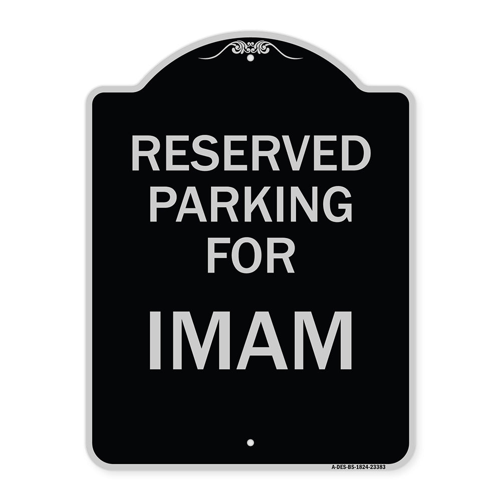Parking Reserved for Imam