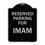 Parking Reserved for Imam