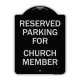 Parking Reserved for Church Member