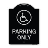 Parking Only (With New Access Symbol)