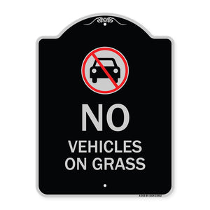 No Vehicles on Grass