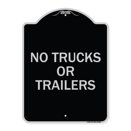 No Trucks or Trailers