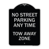 No Street Parking Anytime Tow Away Zone
