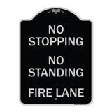 No Stopping No Standing Fire Lane