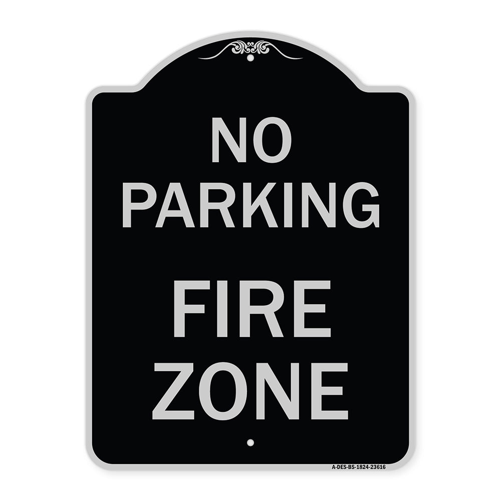 No Parking Fire Zone