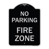 No Parking Fire Zone