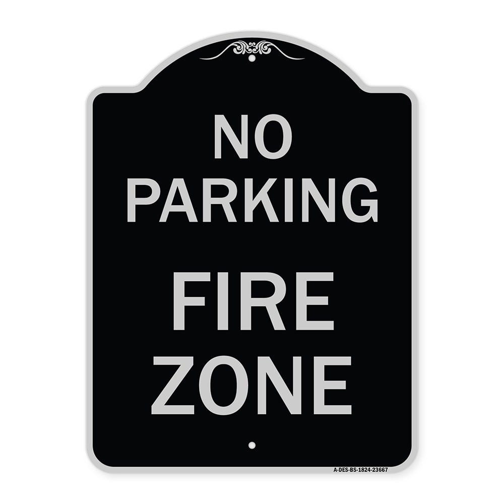 No Parking Sign No Parking Fire Zone