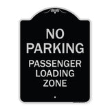 No Parking Passenger Loading Zone