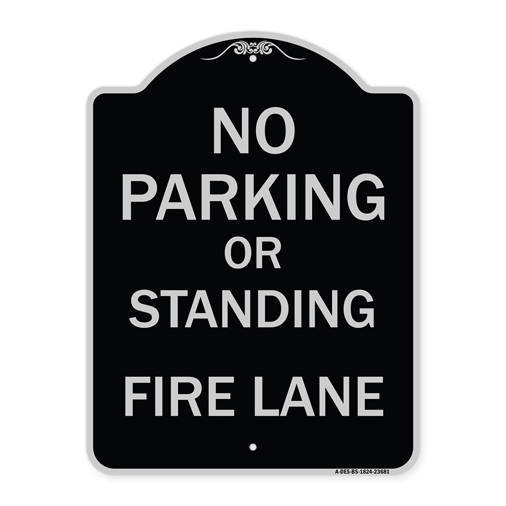No Parking or Standing Fire Lane