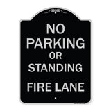 No Parking or Standing Fire Lane