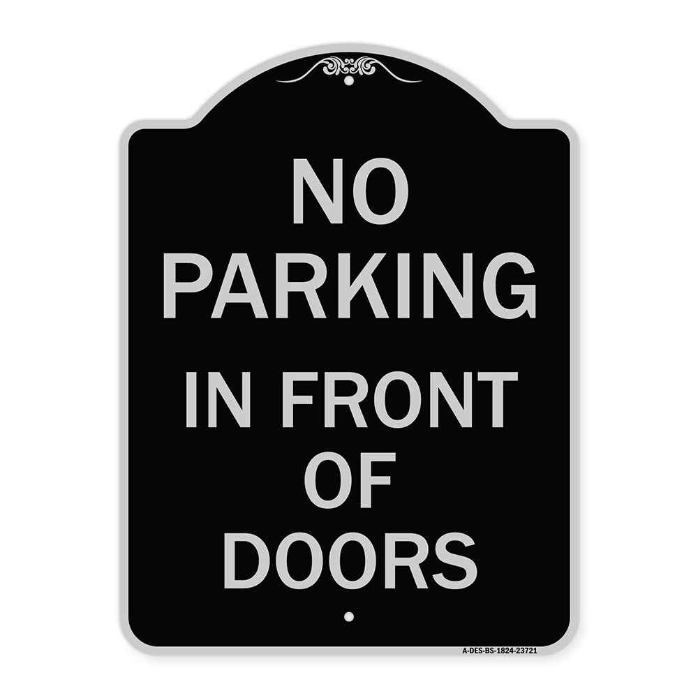 No Parking in Front of Doors