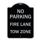No Parking Fire Lane Tow Zone (K-1645)