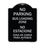 No Parking Bus Loading Zone No Entacionamiento Bus De Carga Zona