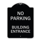 No Parking Building Entrance