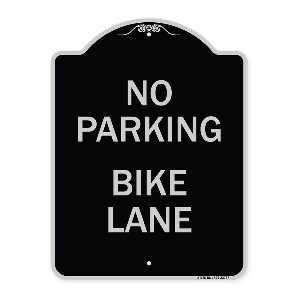 No Parking Bike Lane