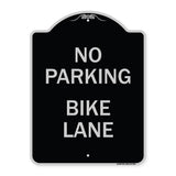 No Parking Bike Lane