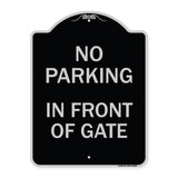No Parking - in Front of Gate