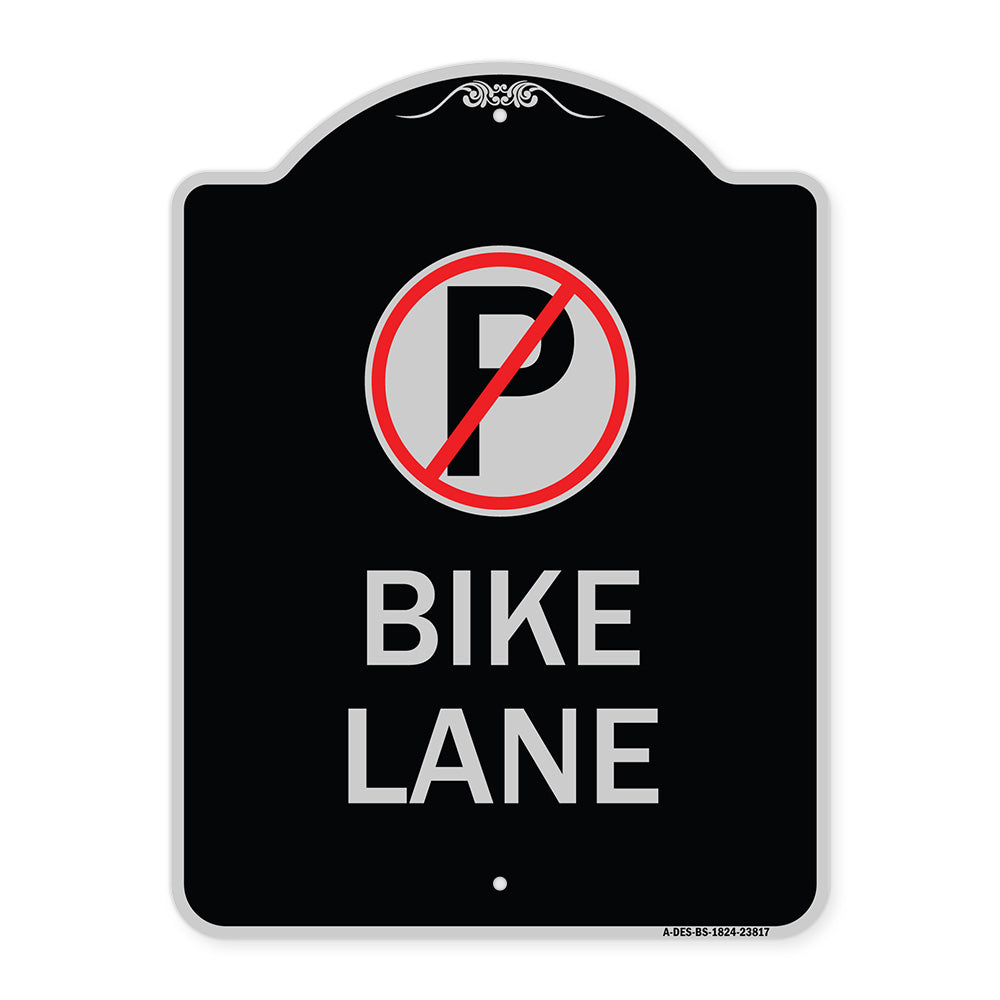 No Parking (Symbol) Bike Lane