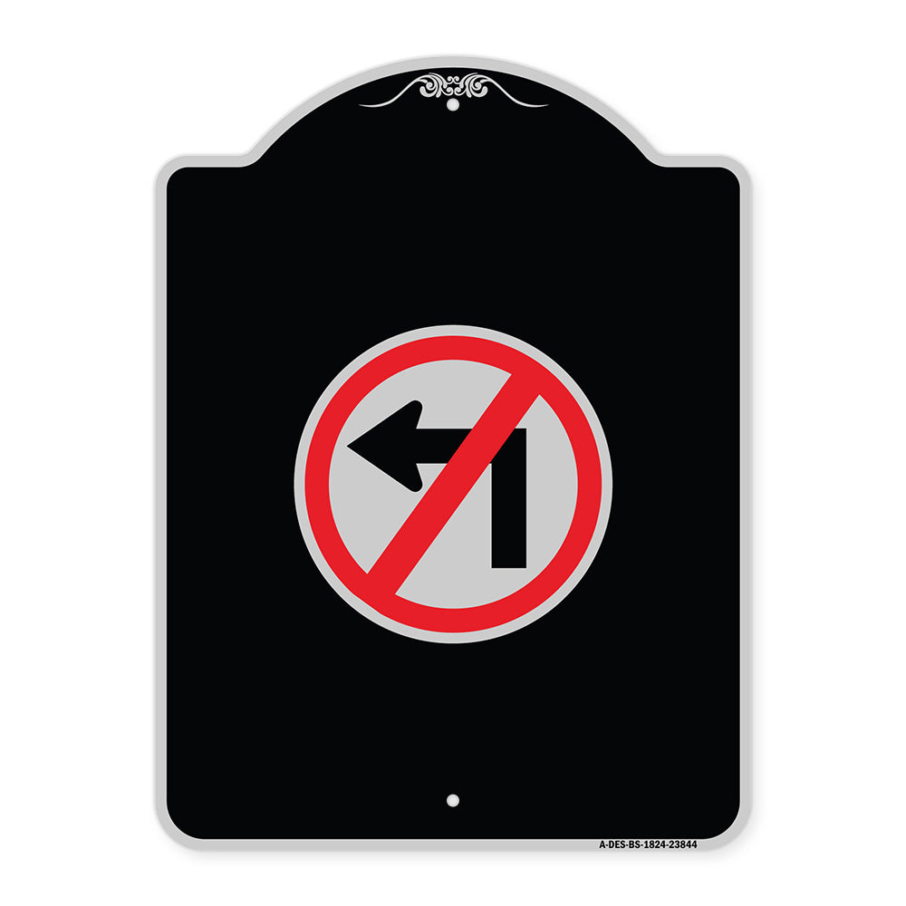 No Left Turn (Graphic Only)