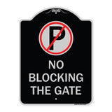 No Blocking the Gate with Graphic