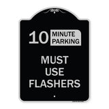 Must Use Flashers (Choose Your Limit) Minute Parking