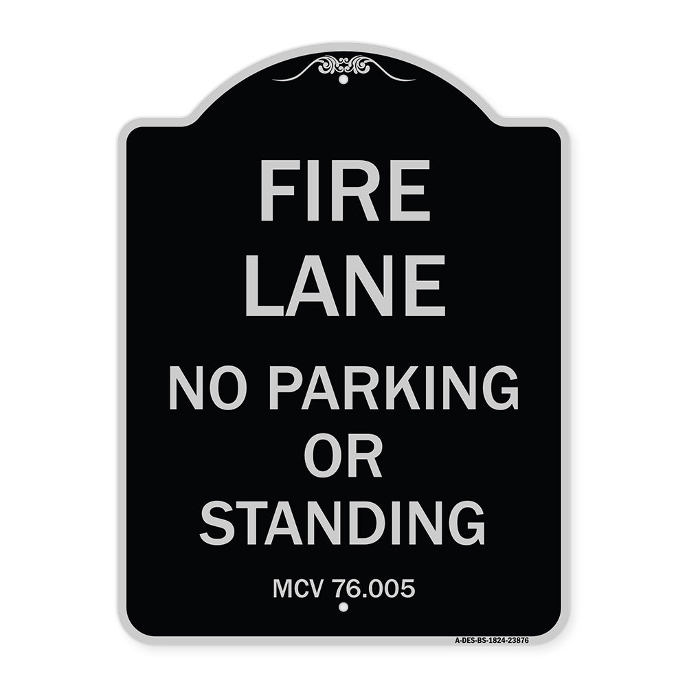 Michigan Fire Lane No Parking or Standing