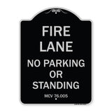 Michigan Fire Lane No Parking or Standing