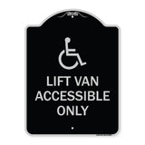 Lift Van Accessible Only (With Updated Isa Symbol)