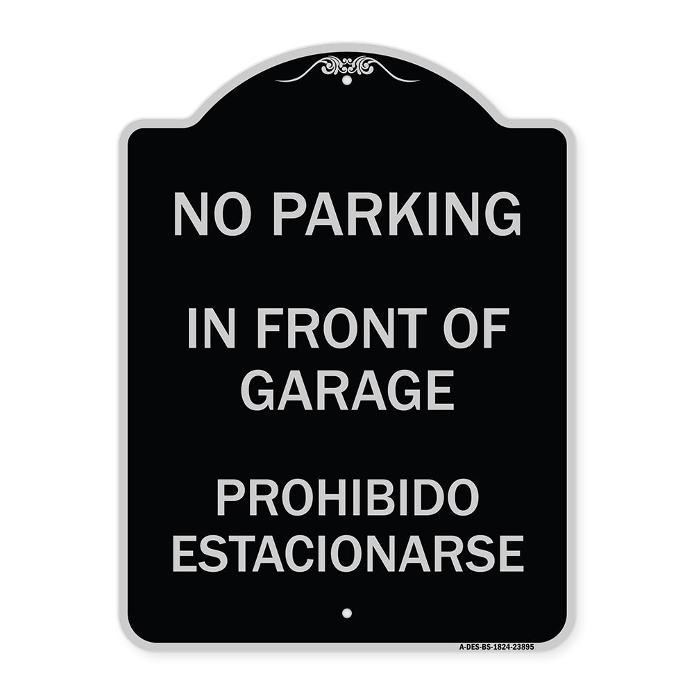 In Front of Garage Prohibido Estacionarse