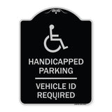 Handicapped Parking - Vehicle Id Required - (Handicapped Symbol)