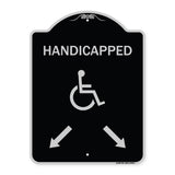Handicapped Parking with Double Arrows