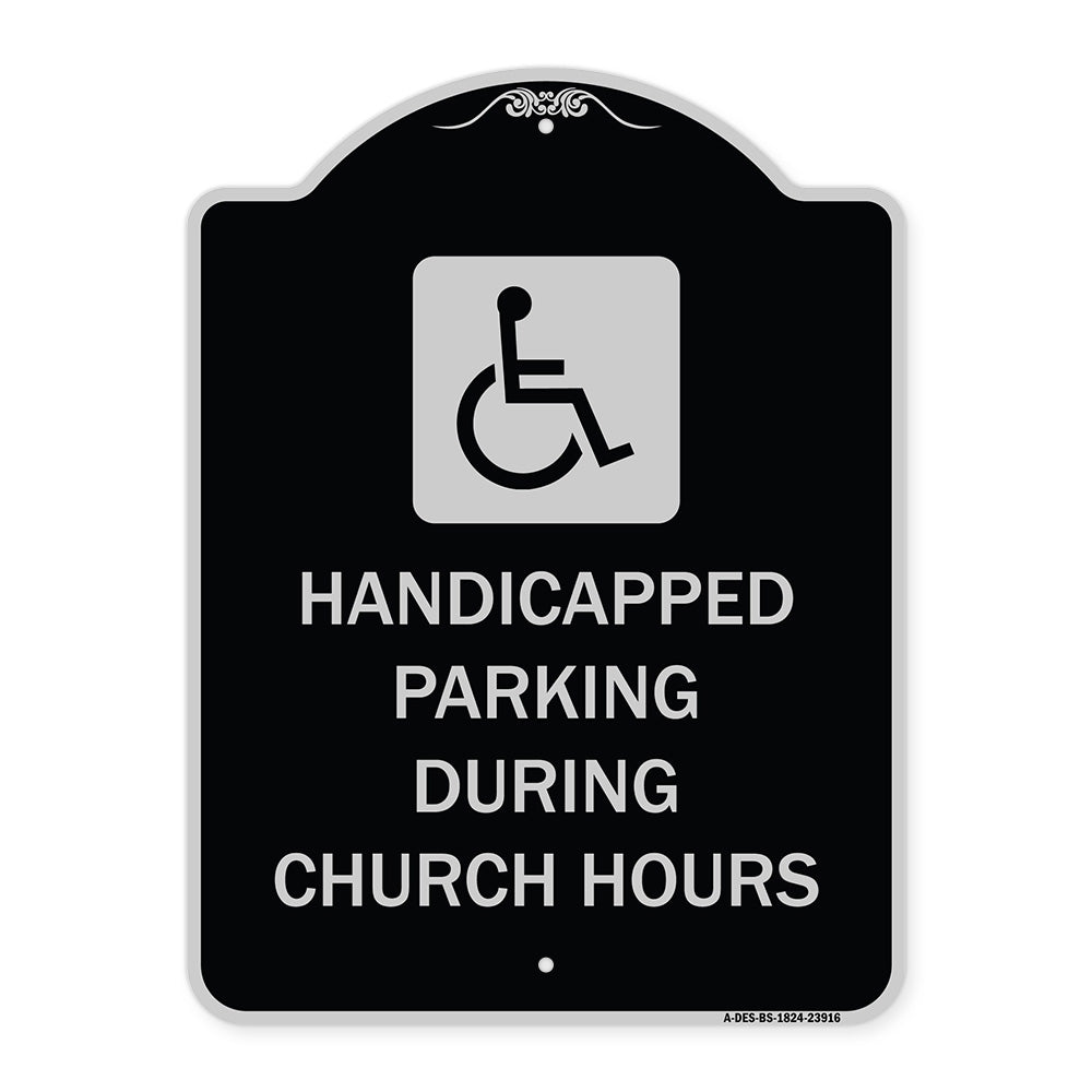 Handicapped Parking During Church Hours (With Graphic)