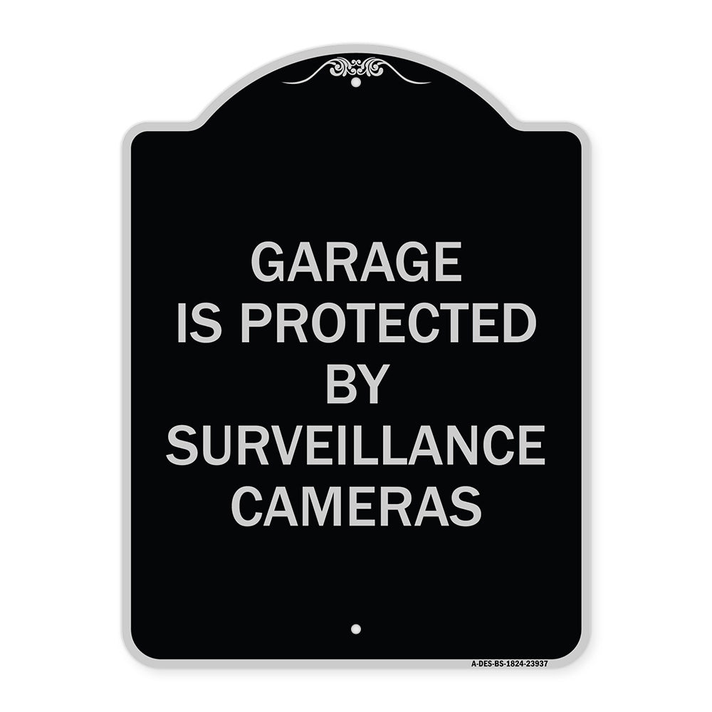 Garage Is Protected by Surveillance Cameras
