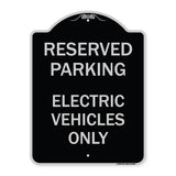 For Electrical Cars Reserved Parking - Electric Vehicles Only