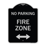 Fire Zone with Bidirectional Arrow