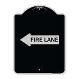 Fire Lane Left Arrow