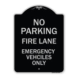 Fire Lane Emergency Vehicles Only