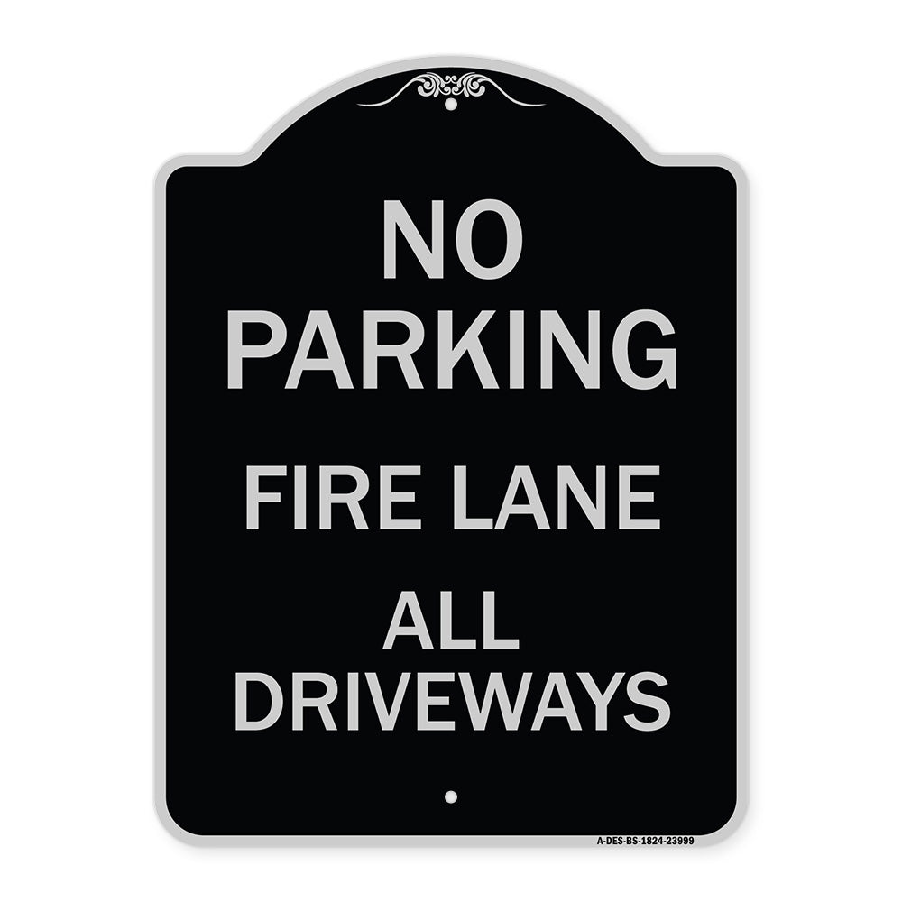 Fire Lane All Driveways