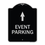 Event Parking Only (With Up Arrow)