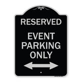 Event Parking Only (With Bidirectional Arrow)