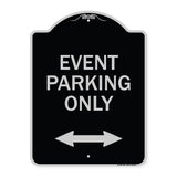 Event Parking Only (With Bidirectional Arrow)