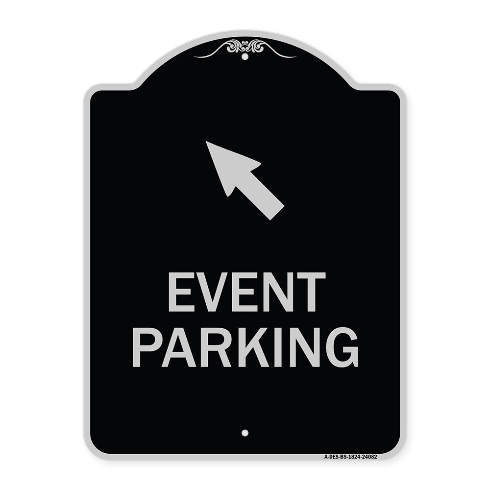 Event Parking (Up Left Arrow Symbol)