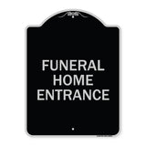 Entrance Sign Funeral Home Entrance