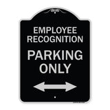 Employee Recognition Parking Only (With Bi-Directional Arrow)