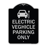 Electric Vehicle Parking Only (With Graphic)