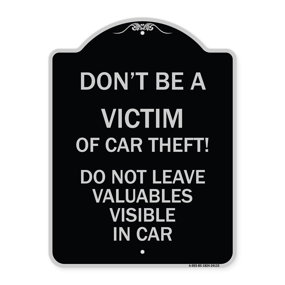 Don't Be A Victim of Car Theft! Do Not Leave Valuables Visible in Car