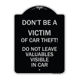 Don't Be A Victim of Car Theft! Do Not Leave Valuables Visible in Car