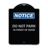 Do Not Park in Front of Door